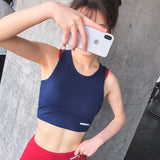 Two color Running Bra Women Shockproof Sports Bras Comfortable Yoga Top Gym  Underwear Fitness Bra for women clothes