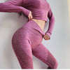 Gym Yoga Pants Sports Wear For Women Tummy Control High Waist Leggins Sport Tights Woman Fitness Seamless Leggings Sportswear
