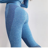 Gym Yoga Pants Sports Wear For Women Tummy Control High Waist Leggins Sport Tights Woman Fitness Seamless Leggings Sportswear