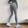 Gym Yoga Pants Sports Wear For Women Tummy Control High Waist Leggins Sport Tights Woman Fitness Seamless Leggings Sportswear