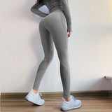 Gym Yoga Pants Sports Wear For Women Tummy Control High Waist Leggins Sport Tights Woman Fitness Seamless Leggings Sportswear