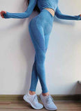 Gym Yoga Pants Sports Wear For Women Tummy Control High Waist Leggins Sport Tights Woman Fitness Seamless Leggings Sportswear