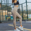 Women Yoga Pants Sportswear Stretchy Fitness Gym Leggings Run Seamless Sports Leggings Gym High Waist Compression Pants