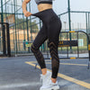 Women Yoga Pants Sportswear Stretchy Fitness Gym Leggings Run Seamless Sports Leggings Gym High Waist Compression Pants