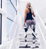 UG Sexy Fitness Yoga Sport Pants Push Up Women Gym Running Leggings Jegging Tights High Waist print Pants Joggers Trousers