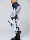 UG Sexy Fitness Yoga Sport Pants Push Up Women Gym Running Leggings Jegging Tights High Waist print Pants Joggers Trousers