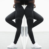Women Sports Yoga Pants Workout Gym Fitness Athletic Sport Leggings Running Pants Women Stretchy Gym Jogging Tights Black Red
